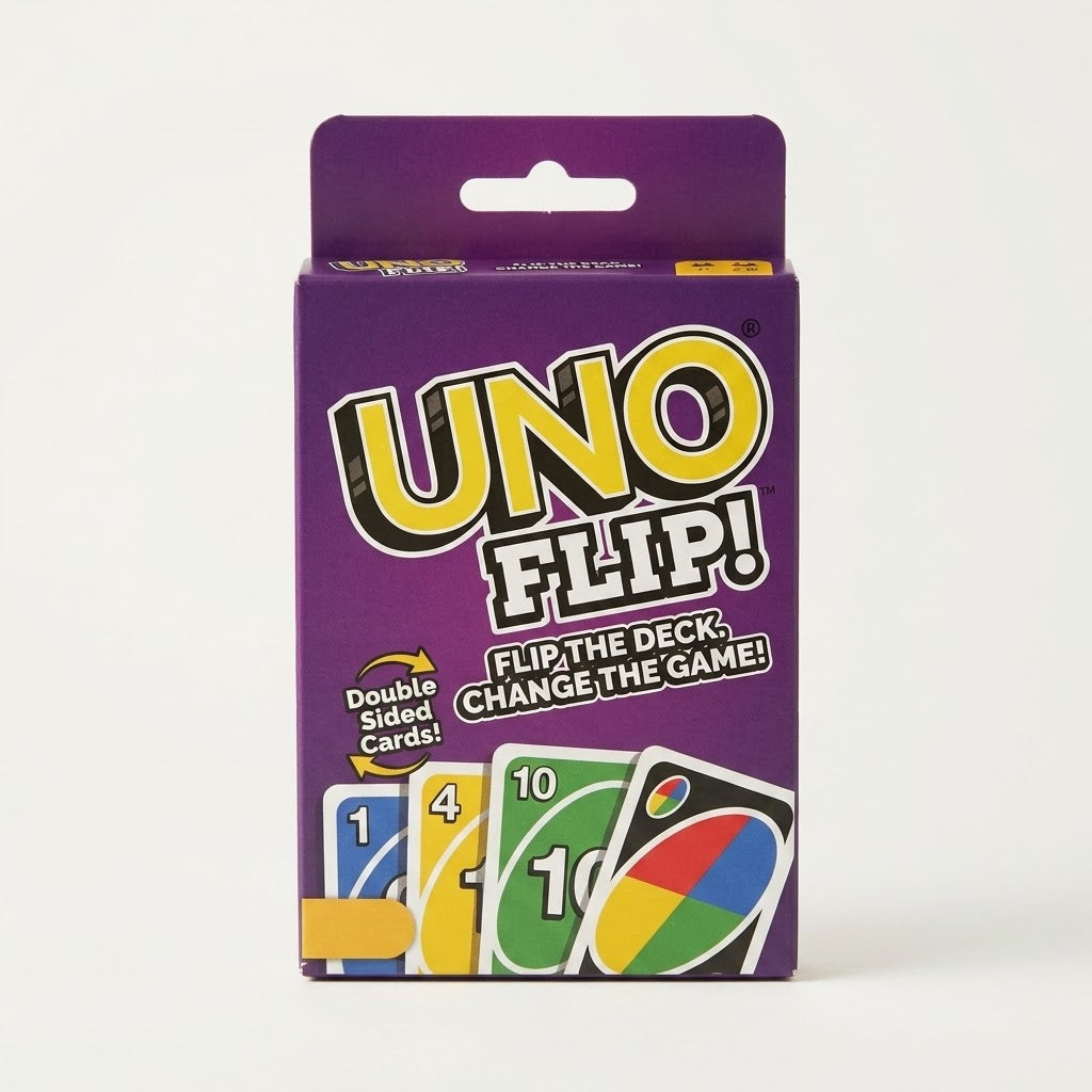UNO Flip! Card Game – Double-Sided Fun for Kids & Adults