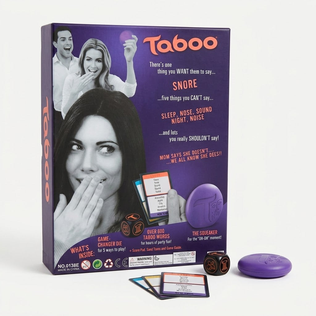 Taboo Board Game – The Game of Unspeakable Fun | Classic Party Game