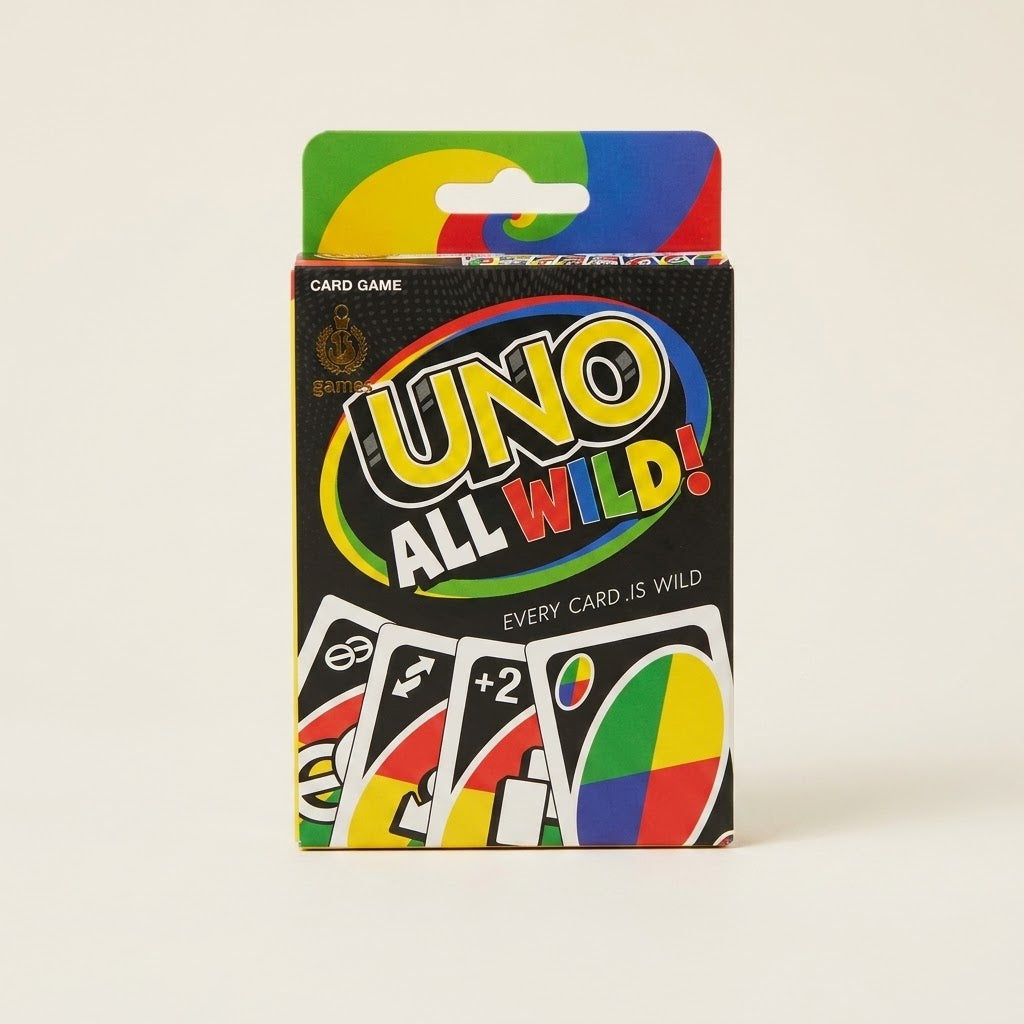UNO All Wild! Card Game – Fast-Paced Family Party & Board Game (Ages 7+)