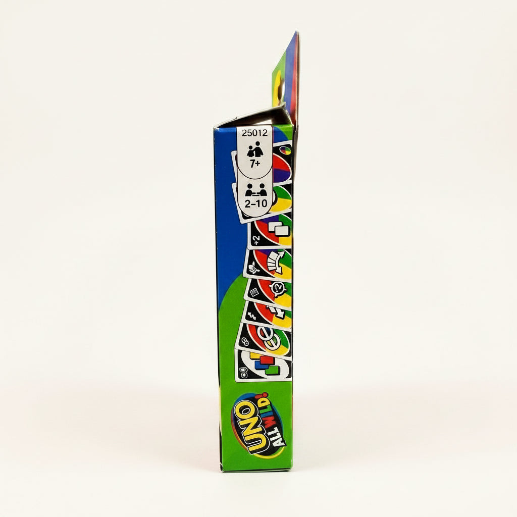 UNO All Wild! Card Game – Fast-Paced Family Party & Board Game (Ages 7+)