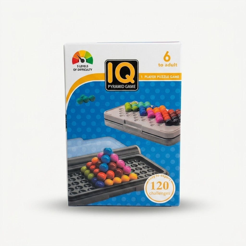 IQ Pyramid Puzzle Game | 120 Easy to Expert Logic Challenges