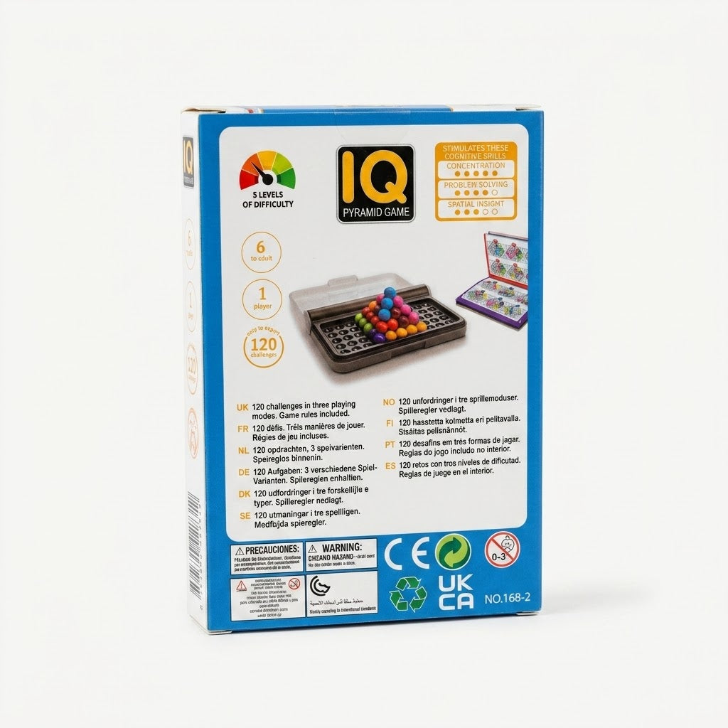 IQ Pyramid Puzzle Game | 120 Easy to Expert Logic Challenges